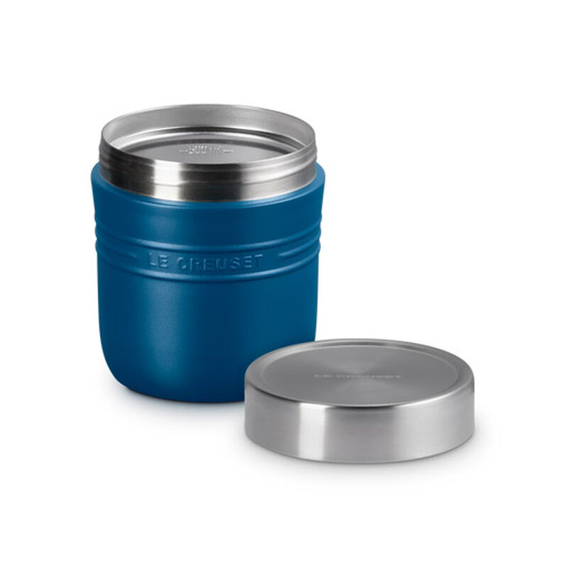 Le Creuset OTG Food Flask 500ml - Deep Teal image number 1